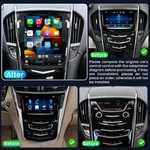 Stereo Radio For 2013-2018 Cadillac Ats ANDROID13 Navi Gps Apple Carplay Bt New. Price: $275.49.