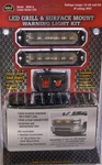 Wolo 8000 Led Grill Surface Mount Warning Light Amber New. Price: $79.41.