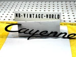 Genuine Porsche Cayenne 03-10 Suv Rear Hatch Lid Plastic Black Oem Emblem Used. Price: $42.99.