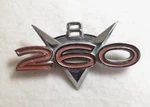 Vintage 1962-64 Ford Fairlane Original 260 V8 Fender Emblem Oem C2OB-16C144-B Used. Price: $19.00.