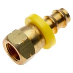 3/4"-16 Brass Dual Seat Female Jic 37 New. Price: $12.95.
