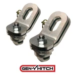 Geny Safety Chain Plate Puck Anchor Assembly Pair For Dodge Ram Truck Bed Towing New. Price: $149.95.