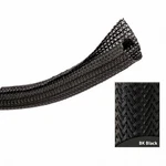 1/2" Black Ultra Split Wrap Wire Loom - Feet Keep Clean KICWFBBK0500L010 New. Price: $24.20.