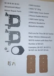 M-38-A1 Jeep M715 Ford Mutt Vacuum Wiper Motor Repair Parts Trico SK-527 New. Price: $39.00.