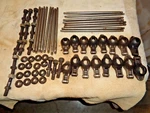 Gm Big Block Engine Rocker Arms, Valve Stem Balls, Studs, Bolts, More Used. Price: $239.00.