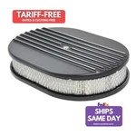 Specialty 6490BK, Kit Air Cleaner 12IN X Oval Half Finned Top Performanc New. Price: $92.24.