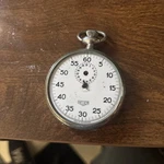 Heuer Circa 1960 Stopwatch, Second, 30 Minute, Rare 1/5 Swiss Timer. Price: $75.00.