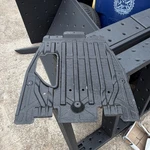 Land Rover Engine Lower Under Cover Shield Part #krn 500 130 Used. Price: $200.00.