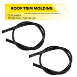 Rubber Roof Drip Moldings Trim Left & Right For 2016-2022 Honda Hr-v Black 2PCS New. Price: $26.99.