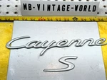 Genuine Porsche Cayenne 03-10 Suv Rear Hatch Lid Plastic Silver Oem 2 Emblems Used. Price: $49.99.