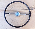 1953 1954 Chevy Steering Wheel W/ Horn Button Cap Original Gm Used. Price: $395.00.