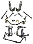 Ridetech Coilover System,control & Trailing Arms,spindles,sway BARS,68-72 A-body New. Price: $5645.00.