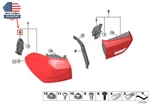 Bmw F52 118I 120I Rear Left Light Side Panel Bulb Holder Genuine 51160050619 New. Price: $53.35.