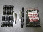 Mcgard 65540BK Black Tuner Style Spline Drive Lug Nut & Lock Kit 1/2"-20 New. Price: $131.99.
