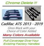 Custom Black & Color Door Handle Overlays 2013-2019 Fits Cadillac Ats Pick Clr New. Price: $125.00.