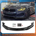 Carbon Look Front Bumper Lip Spoiler Fit For Bmw Series G14 G15 G16 M850I 840I New. Price: $319.99.