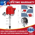 Hei Distributor Assembly 9000RPM For Chevrolet V8 350 454 Sbc Bbc W/coil Module New. Price: $67.82.