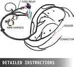 Dbw 4L80E Standalone Wiring Harness Drive LS1 For 2003-07 Chevrolet 4.8 5.3 6.0. Price: $119.99.