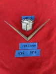 1972 Cadillac Hood Emblems 1600116 And 1498200 (425) Used. Price: $45.00.