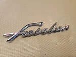 1962 Ford Fairlane Emblems Script C20B-6250400F & C20B-6250401F Rh Lh Used. Price: $9.95.