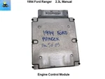 F47F12A650ADB 1994 Ford Ranger B2300 Manual Engine Control Module Ecu Ecm Used. Price: $199.00.