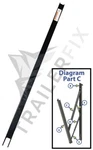 Lippert 383152 Solera 69" Awning Arm Inner Drive Replacement Lci Rv Black New. Price: $119.95.
