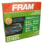 Fram CF10374 Fresh Breeze Cabin Air Filter With Arm & Hammer Odor Elimination New. Price: $13.95.