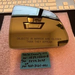 New Oem Tesla Rh Side Mirror Glass PN:2529.3028/P2529.0510U-B/925-3136-001, 2DR. Price: $125.00.