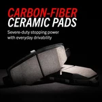 Powerstop Z23 Daily Driver Carbon-fiber Ceramic Brake Pad And Drilled & Slotted New. Price: $402.40.