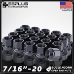 Black 7/16-20 Wheel Open-end Lug Nut For Pontiac Cadillac Oldsmobile New. Price: $15.49.