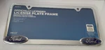 Ford Chrome Metal License Plate Frame With Logo. New Original Package. Price: $18.85.