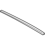 Genuine Mercedes 98+ Rear Bumper Center Moulding Chrome Exterior Outside Molding New. Price: $124.23.
