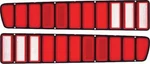For 1973-74 Dodge Charger; Tail Lamp Lenses; W/o Silver Accent; Pair New. Price: $264.94.