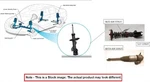 Right Front Strut Oem 22-24 Honda Civic Used. Price: $90.00.