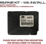 Repair Kit 1997-2002 Toyota Tacoma Abs Pump Control Module-we Install Remanufactured. Price: $349.00.
