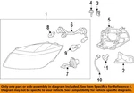 Gm Oem Headlamp-front Lamps-mount Bracket Left 16532519 New. Price: $154.27.