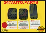 Original Suzuki Brake, Clutch & Accelerator Pedal Cover 49751-58J00, 49451-80100 New. Price: $39.95.