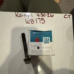 (1) New Genuine Gm General Motors Oem Bolt Part No. 3909834 Sold Individually. Price: $17.10.