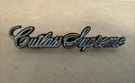 Nos 1978-1986 Oldsmobile Cutlass Supreme Inside Door Panel Nameplate 3072544 New. Price: $24.99.