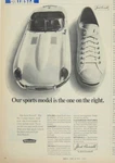 1969 Jaguar Xke Jack Purcell Bf Goodrich Sneakers Print Ad Men Fashion Used. Price: $8.96.
