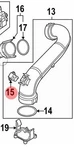 Genuine Audi 03G906051F Map Pressure Sensor A3 A4 A6 Q3 Eos Jetta Cc New. Price: $14.99.