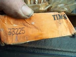 Timken Roller Bearing P/n 33225 Has Some Rust Look At Pictures New. Price: $26.99.