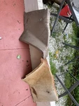 1967 1968 Ford Mustang Coupe Orig Interior Rear Quarter Trim Side Panels Used. Price: $350.00.