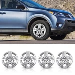 17 Inch Chrome Hubcaps Set Of For 2013-2018 Toyota RAV4 Steel Wheels New. Price: $90.99.