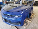Gkk Blue 2023 Chevy Camaro Front Clip Fenders Hood Grille 9845746 Used. Price: $5936.00.