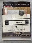 Nos Oem Ford 1984 Mustang GT350 20TH Anniversary Dash Emblem & Program Brochure New. Price: $159.99.