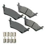 Akebono Proact Ultra Premium Ceramic Disc Brake Pad Kit ACT1602 New. Price: $91.08.
