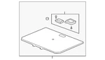 Genuine Honda Lid Cargo Floor New Oem 84521-SCV-A01ZA. Price: $112.85.