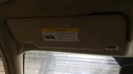 2013 Mercedes-benz C250 Driver Sun Visor Lh Tan Vinyl Used 268-10243L. Price: $78.39.