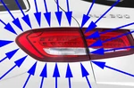 Mercedes-benz Glc-class Left Outer Taillight Rear Lamp New GLC300 Genuine Oem. Price: $259.95.
